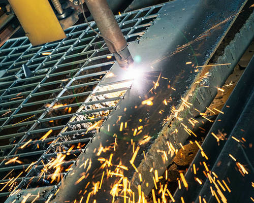Plasma Cutting Stainless Steel Plate