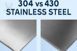 304 vs 430 stainless steel comparison chart corrosion resistance price difference Huaxiao Metal