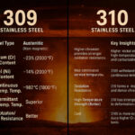 Stainless Steel 309 vs 310 – What’s the Difference