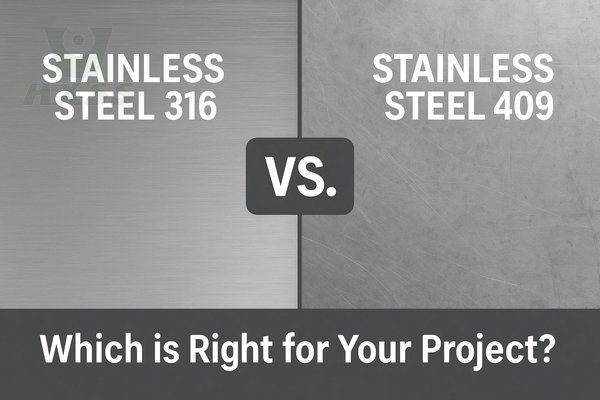 Stainless Steel 316 vs 409 – What’s the Difference