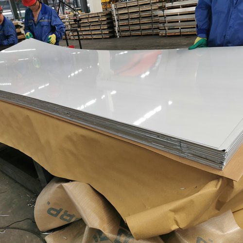 316 stainless steel sheet cutting process in factory