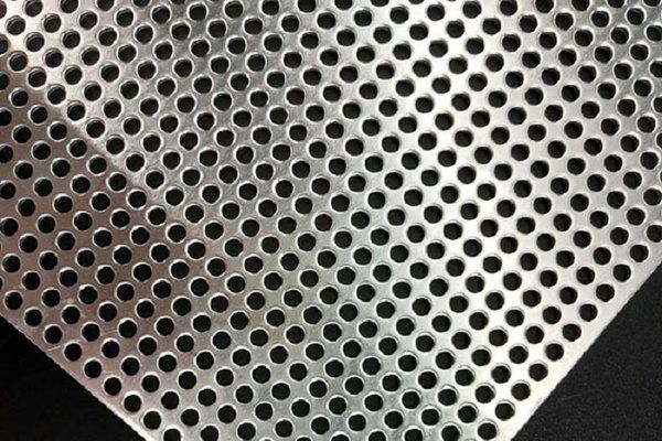 Round hole perforated stainless steel sheet