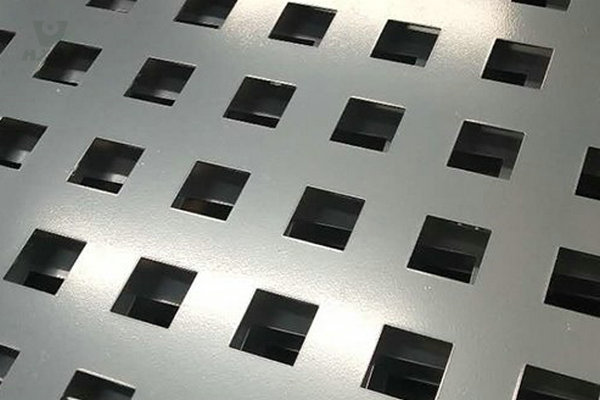 Square Hole, square perforated stainless steel sheet