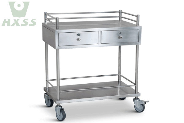 stainless steel coil sheet medicative cart