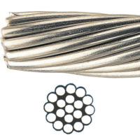 1x19 stainless steel wire rope, 1x19 ss wire rope, 1x19 stainless wire rope