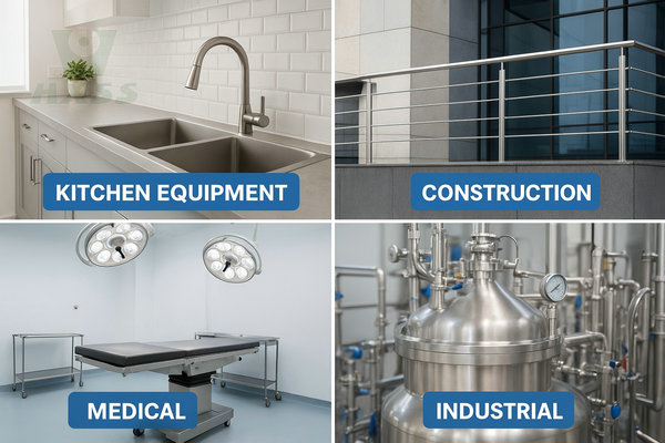 Applications of 304 Stainless Steel