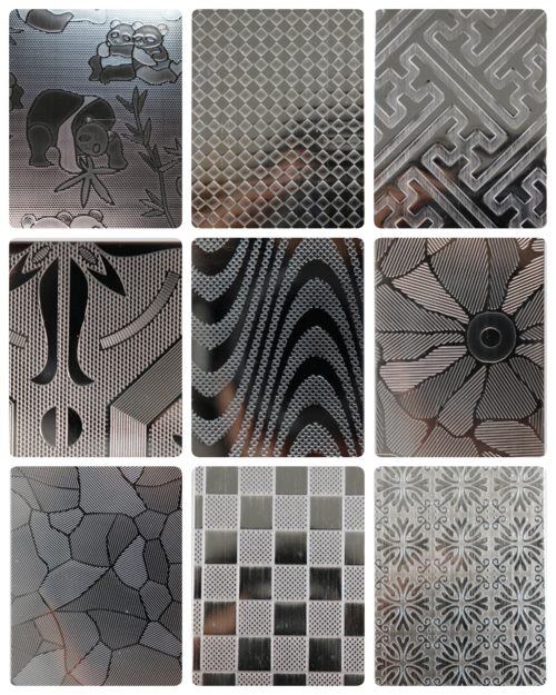 Embossed Stainless Steel Sheets