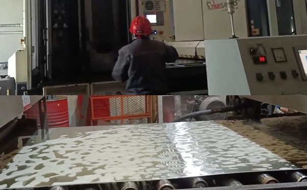 Brush Stainless Steel Surface, No 4 Finish Stainless Steel