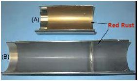 stainless steel pipe Red Rust