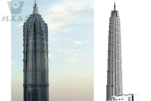 stainless steel coil sheet cases jinmao tower