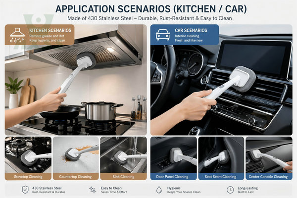 430 stainless steel applications in kitchen and automotive parts
