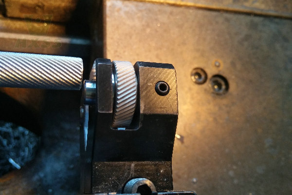 knurled stainless steel rod