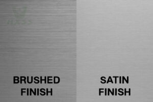 Brushed vs Satin Finish Stainless Steel