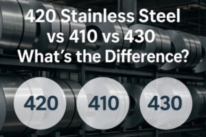 420 Stainless Steel vs 410 vs 430