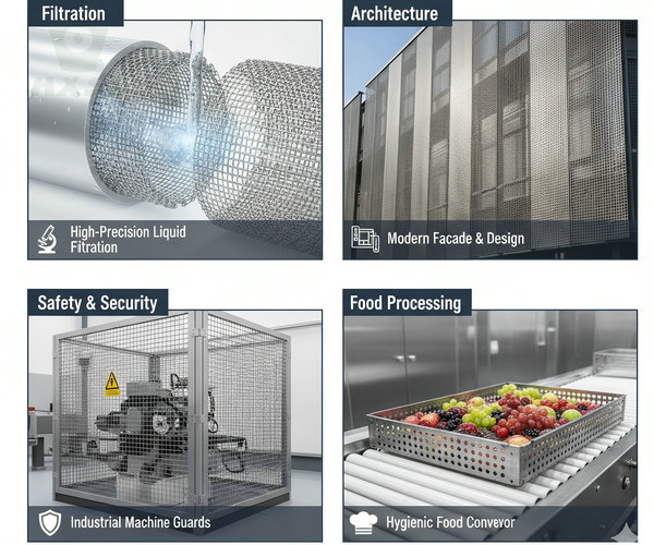 304 Stainless Steel Wire Mesh Application