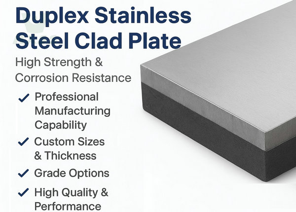 Duplex Stainless Steel Clad Plate
