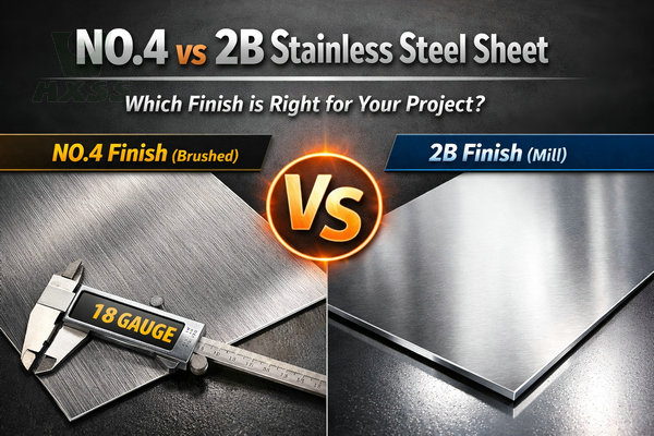 NO.4 vs 2B Stainless Steel Sheet Which Finish is Best for Your Project