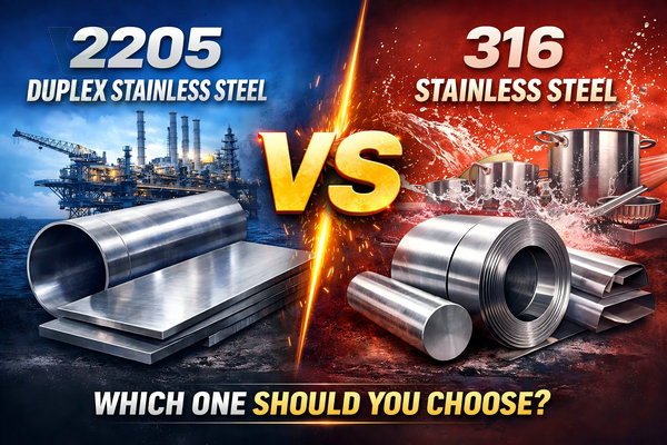 2205 vs 316 Stainless Steel: Which One Should You Choose?