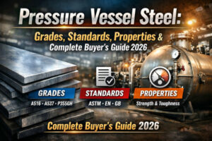 Pressure Vessel Steel Plates with Grades A516, A537 and P355GH for Industrial Applications Buyer Guide 2026
