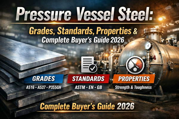 Pressure Vessel Steel Plates with Grades A516, A537 and P355GH for Industrial Applications Buyer Guide 2026